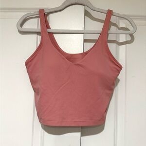 LULULEMON ALIGN TANK IN mauve pink  SZ 8 tag removed